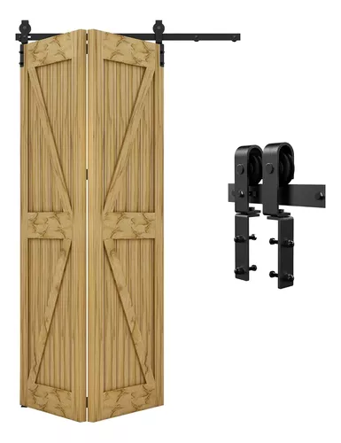 Kit De Herrajes Para Puertas Correderas De Granero Plegables