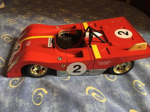 Auto A Escala 1:18 Ferrari 312 P 1972 Shell