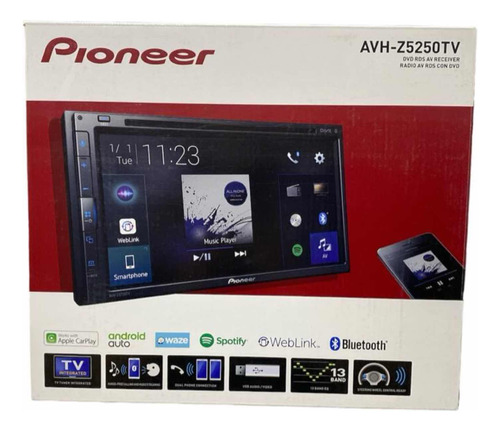 Radio Pioneer Avh-z5250tv Apple Car Play Android Auto Y Cd