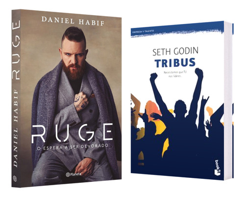 Ruge O Espera Ser Devorado + Tribus Seth Godin Pack 2 Libros