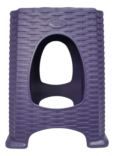 comprar Banco De Plástico Resistente Tipo Rattan