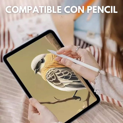 Mr. Gadgets Mica Protector Pantalla Para Ipad Air 11 Pulgadas M2 M3 Efecto Textura Papel Mate Anti Reflejo Paper Like