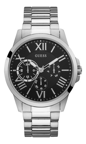 Reloj Guess Orbit Caballero W1184g1 Plata