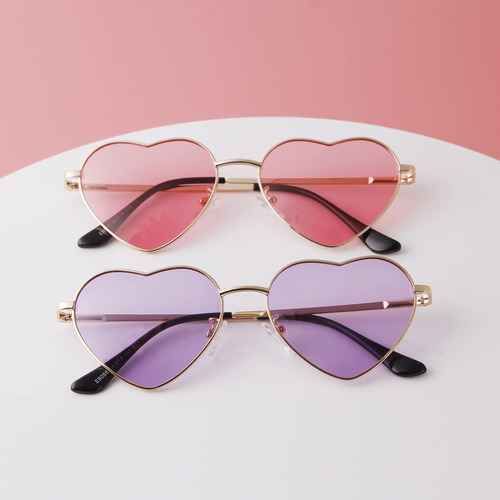 Sorvino Gafas De Sol Polarizadas Con Forma De Corazon Mar...