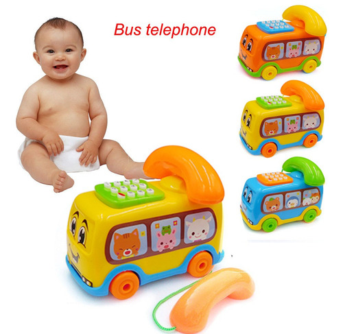 Z Kids Puzzle Toys 2017, Juguetes Para Bebés, Autobús, Músic