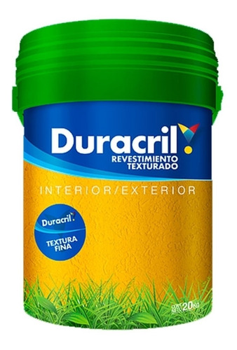 Imagen 1 de 10 de Revestimiento Duracril Texturado Acrilico Premium 300 Kg X