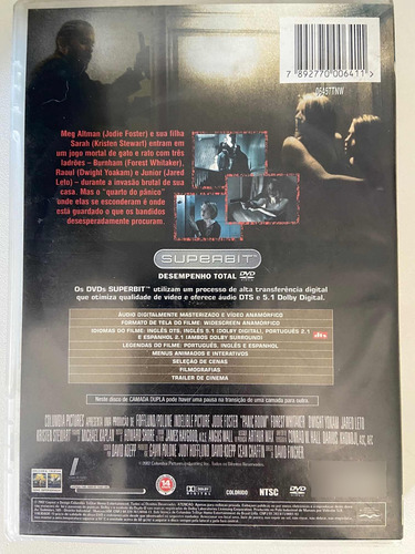 Quarto Do Pânico - Dvd (Usado)