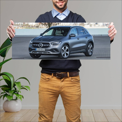 Cuadro 30x80cm Auto 2020 Mercedes Benz Gla Class 399