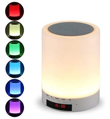 Altavoz Bluetooth Con Luces, Tranesca Portátil Inalámbrico L