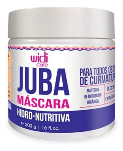 Juba Mascara Hidro-nutritiva Condicionante 500g Widi Care