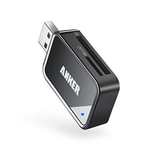 Anker 8-en-1 Usb 3.0 Card Reader Para Portátil Sdxc, Sdhc, S