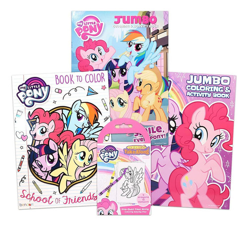 My Little Pony - Libro Para Colorear Con Pegatinas (paquete
