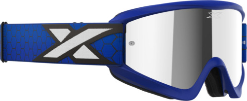 Flat Out Mirror Goggle Royal Blue Frame, Silver Mirror L Zzi