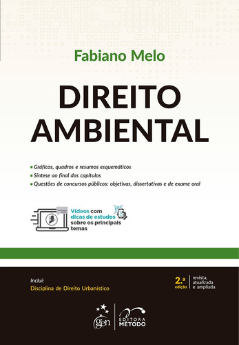 Direito ambiental, de Melo, Fabiano. Editora Forense Ltda., capa mole em português, 2017