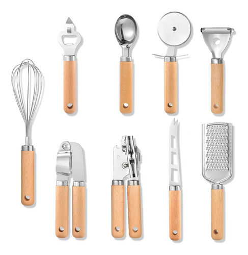 Juego De 9 Herramientas Y Aparatos De Cocina Para Cocinar