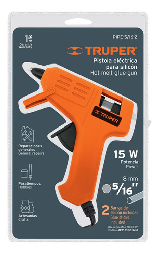 Pistola Electrica Para Silicon Truper 12w