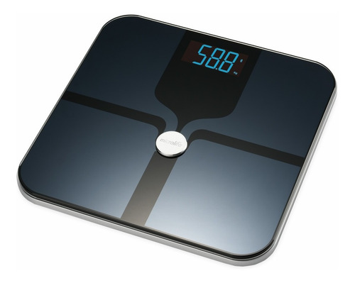 Báscula De Diagnóstico Bluetooth Microlife Modelo Ws200 Bt Color Negro