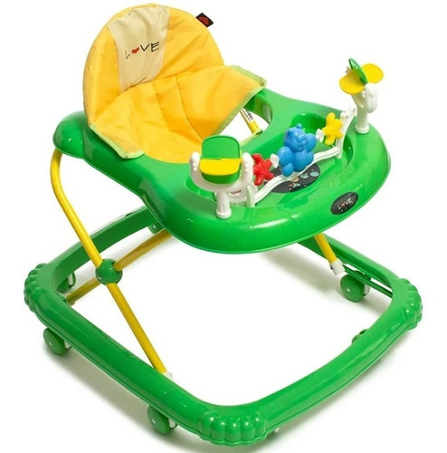 Imagen 1 de 7 de Andador Bebe + Sonidos + Tablero Didactico Antivuelco