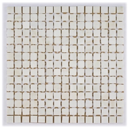 Revestimiento Piedra Natural 30x30 Blanco Pack X 5 Unidades