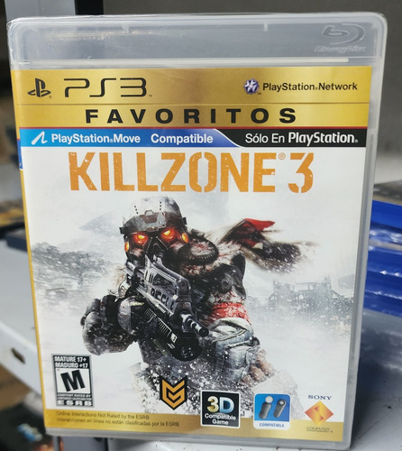 Killzone 3 Ps3 Fisico Nuevo Sellada Castellano Abasto