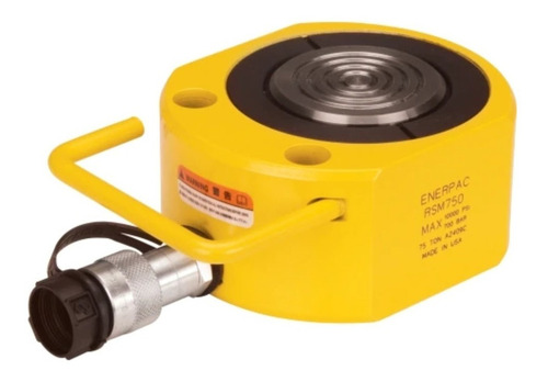 Imagen 1 de 1 de Rsm-750-enerpac-cilindro De Baja Altura-simple Acción-75ton
