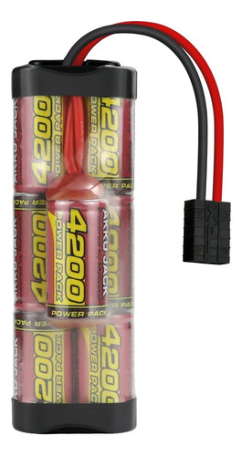 Melasta Bateria Nimh De 8.4v 4200mah Hump Para Tracxas Rc Ra