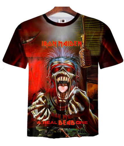 Remera Zt-0608 - Iron Maiden The Real Dead One