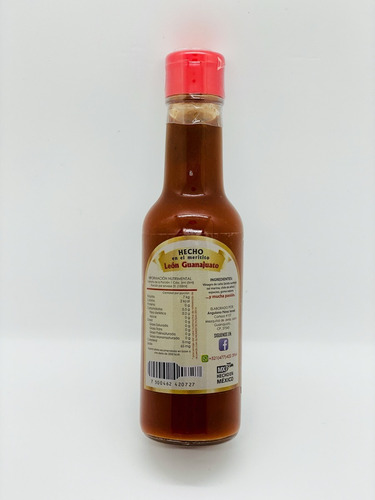 Imagen 2 de 2 de Oferta 40% Dcto. Salsa Picante Casa Mestiza 140ml