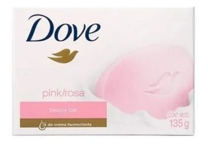 Barra De Jabón Dove Pink 135 Gramos