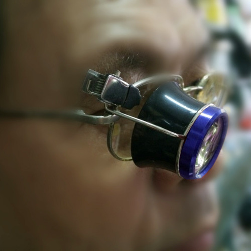 Lupa Para Gafas Con Clip, Lupa, Reparación De 10 Aumentos, L