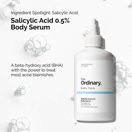 The Ordinary Salicylic Acid 0.5% Body Serum Original Acne