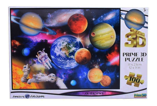Puzzle Rompecabezas 100 Piezas Prime 3d Outer Space