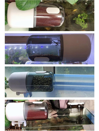 Alimentador Automático Inteligente Para Peces, Alimentador