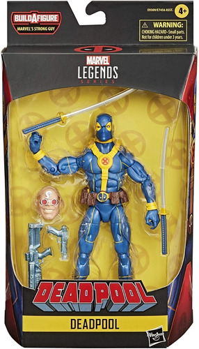 Marvel Legends Blue Deadpool Strong Guy Baf