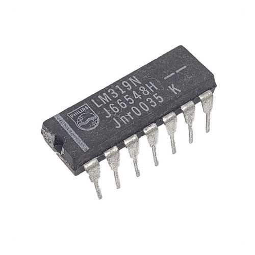 Ic Ci Lm319n Lm319 Comparators Hi Speed Dual Voltage Dip14