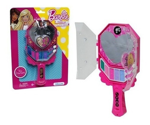 Set De Maquillaje Infantil Con Espejo - Pupa Barbie Original