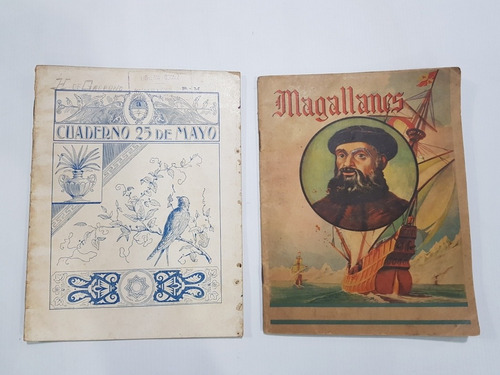Imagen 10 de 10 de Antiguos Cuadernos Patrios Usados Lote X 8 Mag 58286