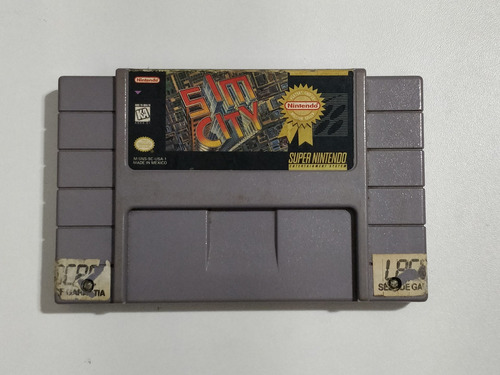 Simcity Snes Super Nintendo Original (Usado)