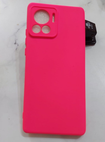 Funda aterciopelada para Motorola Moto Edge 30 Ultra 5g, color rosa para Moto Edge 30 Ultra