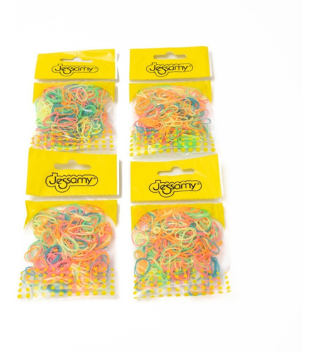 Banditas Gomitas Pack X 4 U  Color Para Peinados 