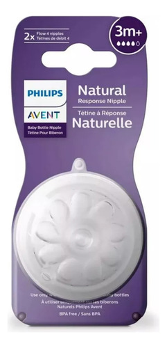 Tetinas Philips Avent Natural Response Anticólicos 3m+