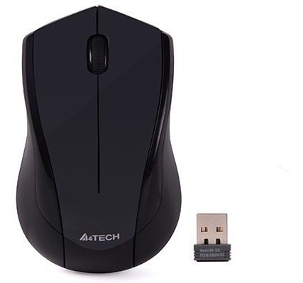 Imagen 4 de 4 de Mouse Inalambrico A4tech G3-400n Negro
