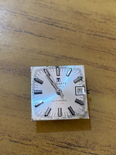 Reloj Tissot T-12 Mujer Acero Plateado Cierre Mariposa Azul Acero Azul Acero Gris (Usado)