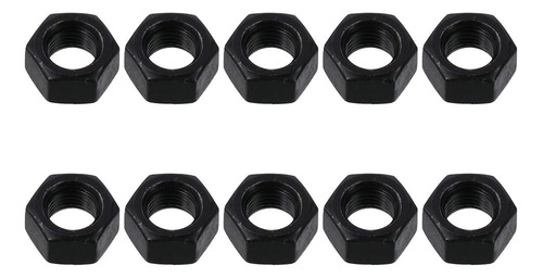 10pcs Hex Nuts 1/4-28 5/16-24 3/8-24 7/16-20 1/2-20 9/16-18