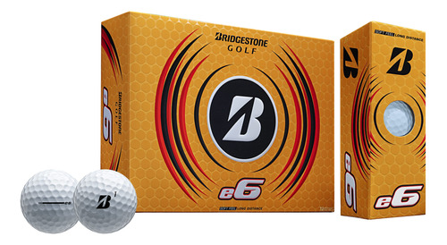 Bridgestone 2023 E6 - Pelota De Golf Blanca
