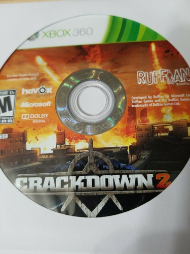 Crackdown 2 Xbox 360 Usado - Blakhelmet C