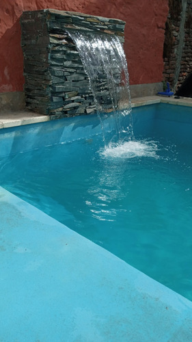 Casa Alpina 32 M2 + Piscina De Hormigón De 6x3