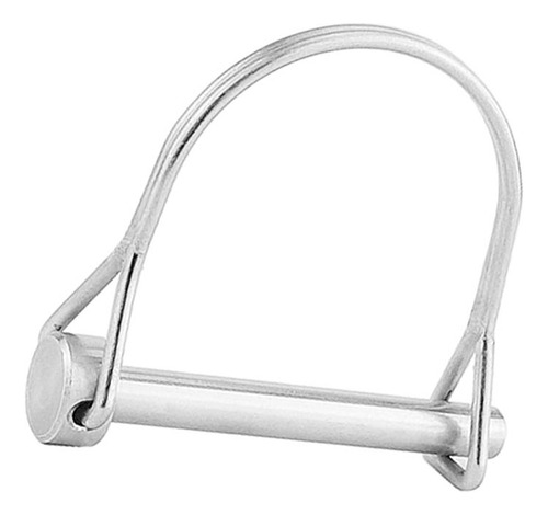 Pin De Acoplamiento De Seguridad 316 Plateado De 8 X 70 Mm,