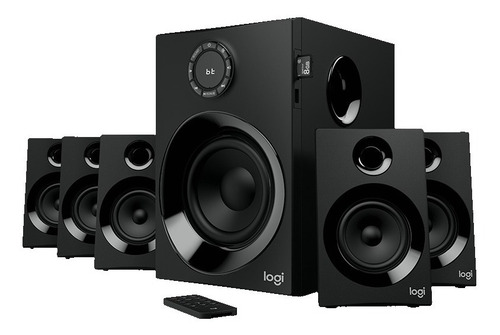 Imagen 2 de 8 de Logitech Z607, Altavoces 5.1 Sonido Envolvente Con Bluetooth