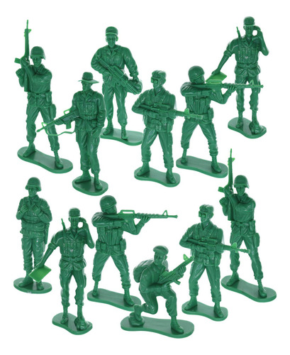 Giftexpress 12 Figuras De Accin Grandes Del Ejrcito Verde De